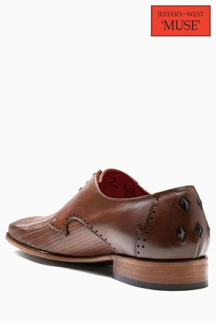 Brown Jeffery West Derby Shoe